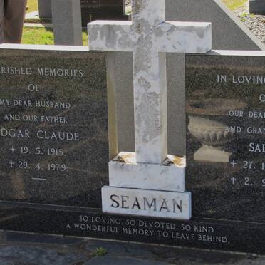 SEAMAN Edgar Claude 1915-1979 &amp; Johanna Sarah 1915-2003