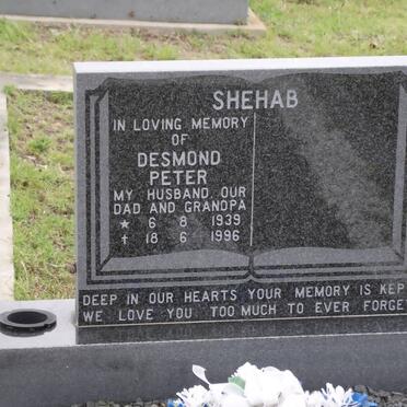 SHEHAB Desmond Peter 1939-1996