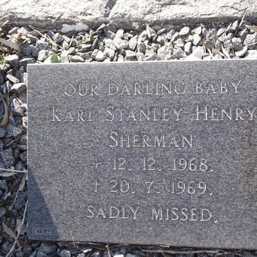 SHERMAN Karl Stanley Henry 1968-1969