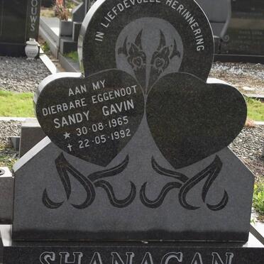 SHANAGAN Sandy Gavin 1965-1992