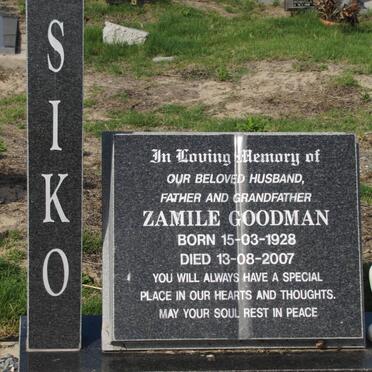 SIKO Zamile Goodman 1928-2007