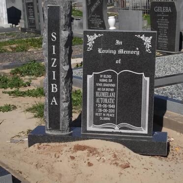 SIZIBA Hlomelani Automatic 1949-2011