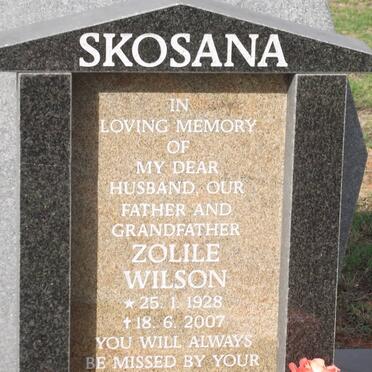 SKOSANA Zolile Wilson 1928-2007