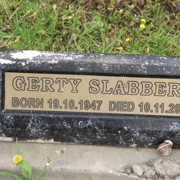 SLABBERT Gerty 1947-2005