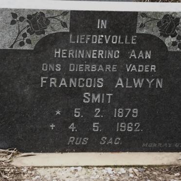 SMIT Francois Alwyn 1879-1962
