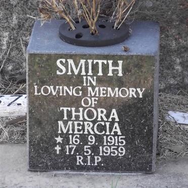 SMITH Thora Mercia 1915-1959