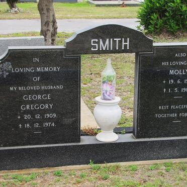 SMITH George Gregory 1909-1974 &amp; Molly 1914-1980