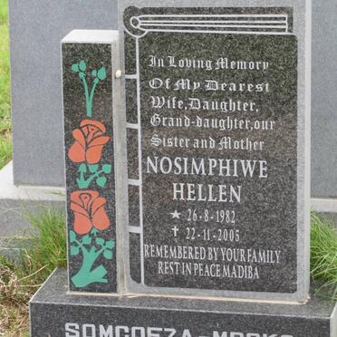 SOMGQEZA Nosimphiwe Hellen 1982-2005