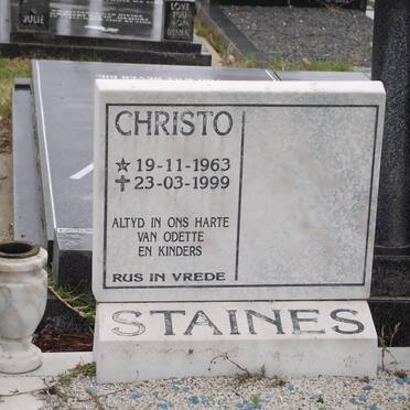 STAINES Christo 1963-1999