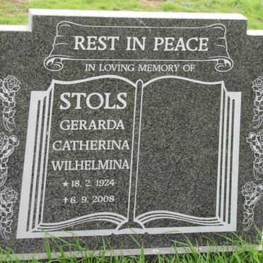 STOLS Gerarda Catherina Wilhelmina 1924-2008