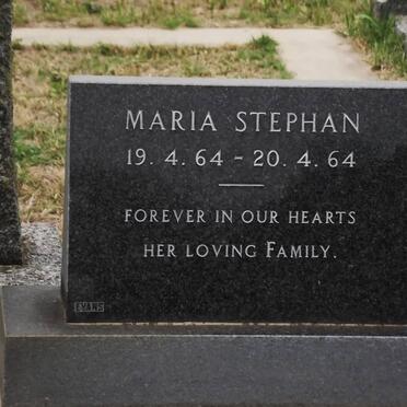STEPHAN Maria 1964-1964