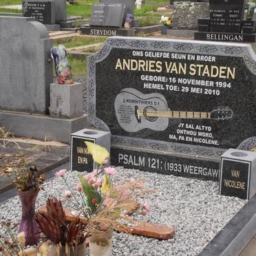 STADEN Andries, van 1994-2010