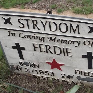 STRYDOM Ferdinand 1953-2006