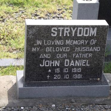 STRYDOM John Daniel 1919-1981