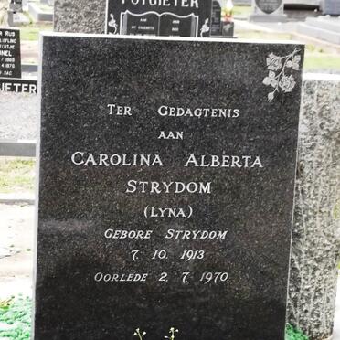 STRYDOM Carolina Alberta nee STRYDOM 1913-1970