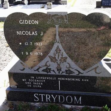 STRYDOM Gideon Nicolas J. 1923-1978