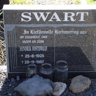 SWART Hendrik Oostewald 1925-1997