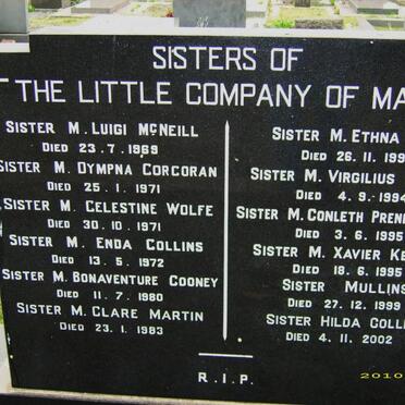 09. Sisters of The Little Company of Mary