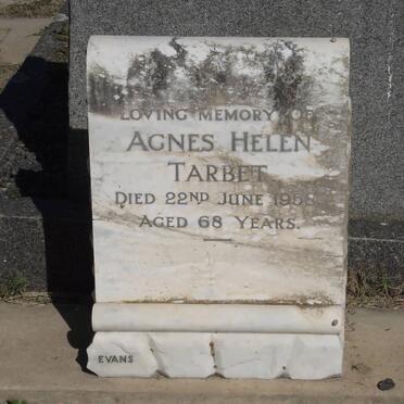 TARBET Agnes Helen -1958