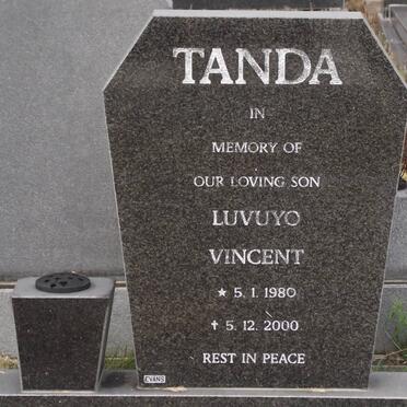 TANDA Luvuyo Vincent 1980-2000
