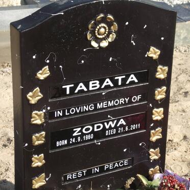 TABATA Zodwa 1960-2011