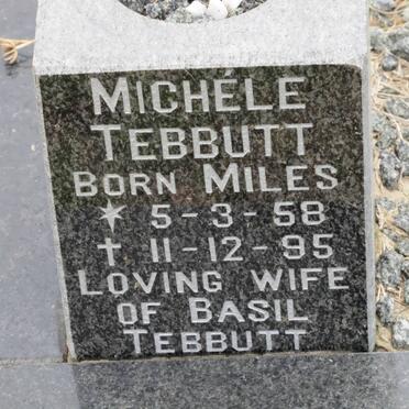 TEBBUTT Michele nee MILES 1958-1995