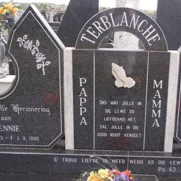 TERBLANCHE Surnames :: Vanne