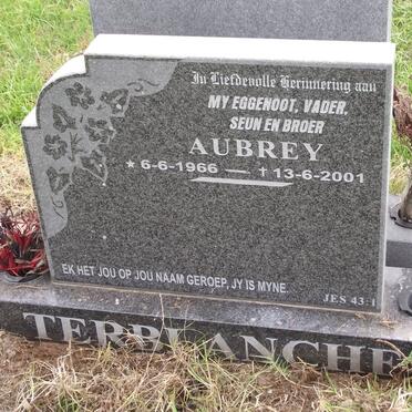 TERBLANCHE Aubrey 1966-2001