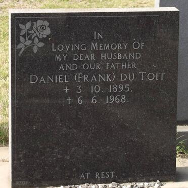 TOIT Daniel, du 1895-1968