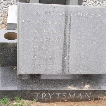 TRYTSMAN Susan 1920-1971
