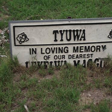 TYUWA Lekelwa Maggie 1955-2005