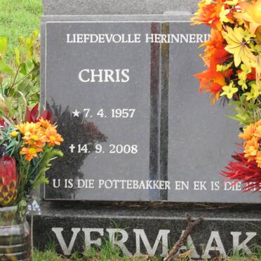 VERMAAK Chris Johannes 1957-2008