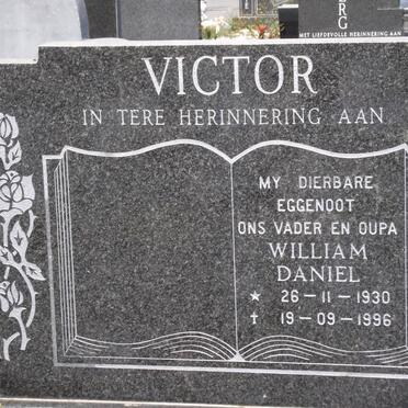 VICTOR William Daniel 1930-1996
