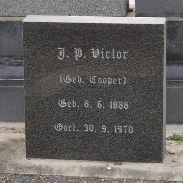 VICTOR J.P. nee COOPER 1888-1970