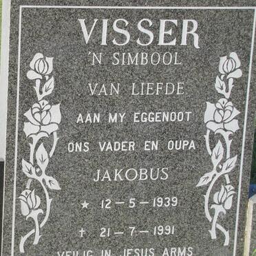 VISSER Jakobus 1939-1991