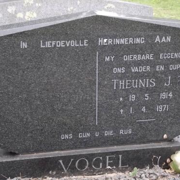 VOGEL Theunis J.T. 1914-1971