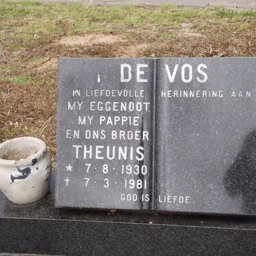 VOS Theunis, de 1930-1981