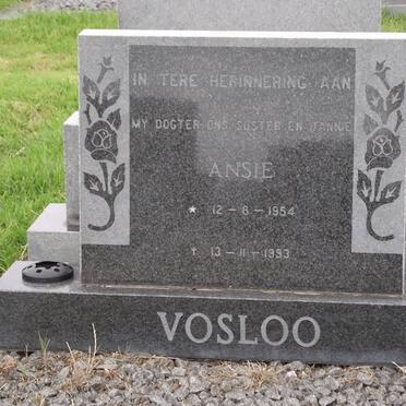 VOSLOO Anna Magrietha 1954-1993