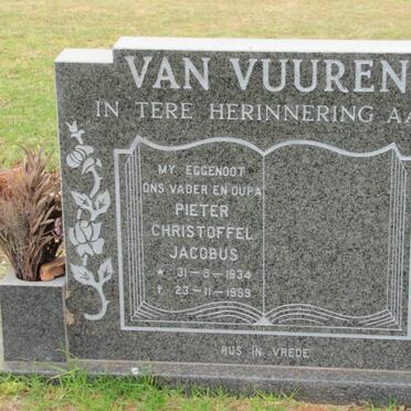 VUUREN Pieter Christoffel Jacobus, van 1934-1999