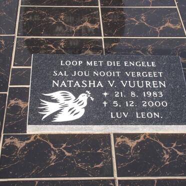 VUUREN Natasha, van 1983-2000