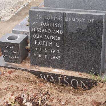 WATSON Joseph C. 1915-1985