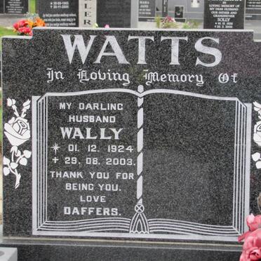 WATTS Walter Wyatt Wilson 1924-2003