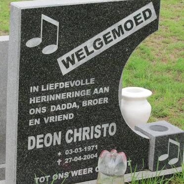 WELGEMOED Deon Christo 1971-2004