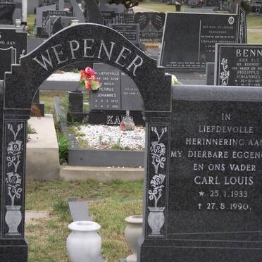 WEPENER Carl Louis 1933-1990
