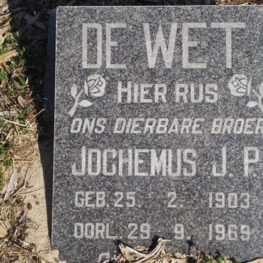 WET Jochemus J.P., de 1903-1969