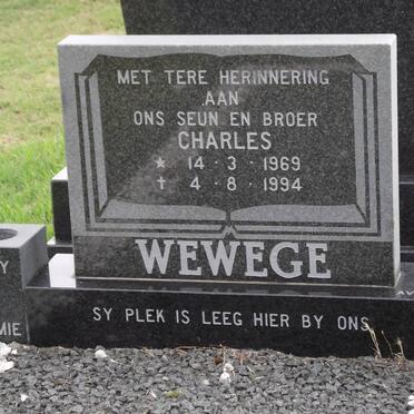 WEWEGE Charles 1969-1994