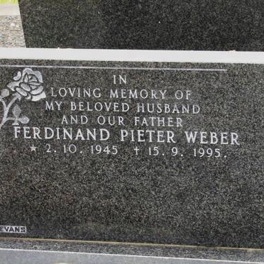 WEBER Ferdinand Pieter 1945-1995