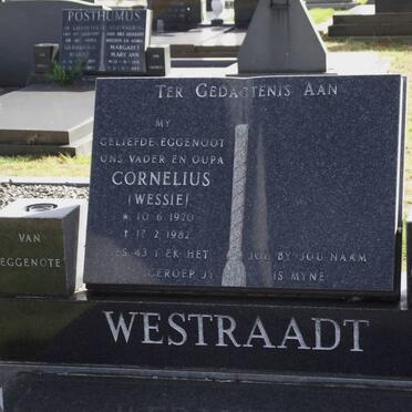 WESTRAADT Cornelius J.J. 1920-1982