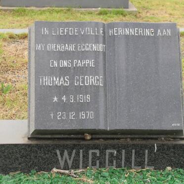 WIGGILL Thomas George 1919-1970