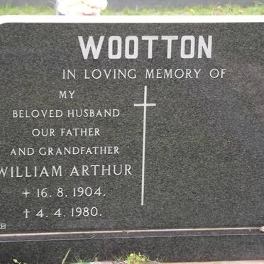WOOTTON William Arthur 1904-1980